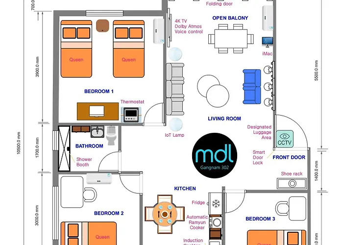 Appartement Maison De Luxe Gangnam, Premium Theater